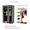 Hastings Home Wardrobe Closet Organizer with Dust Cover, Free Standing Vertical Armoire and Metal Frame 642851NXO - alternate 3